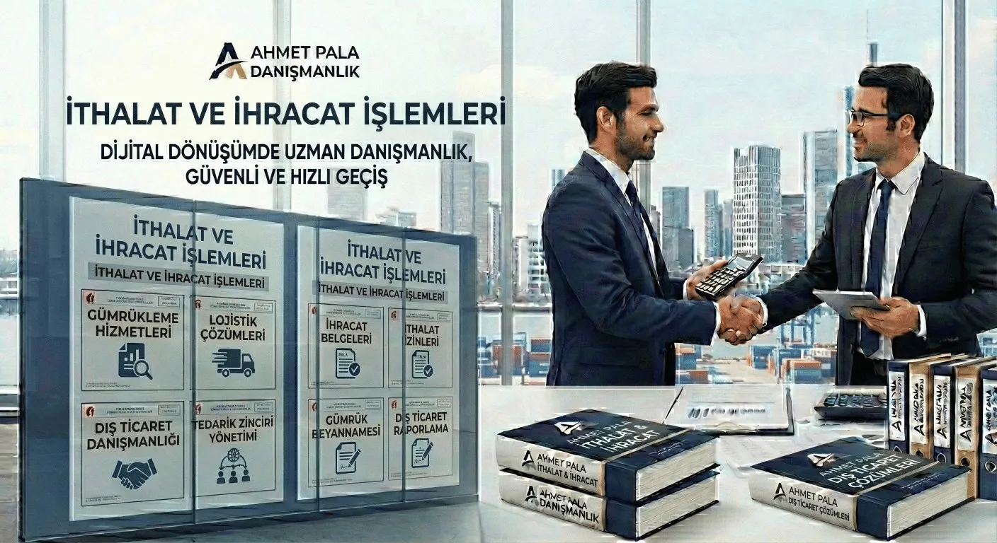 Profesyonel İthalat ve ihracat işlemleri Hizmetleri