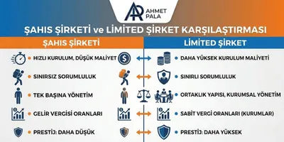 Şahıs Şirketi mi, Limited Şirket mi? Hangisi Sizin İçin Daha Avantajlı? Süreç Yönetimi